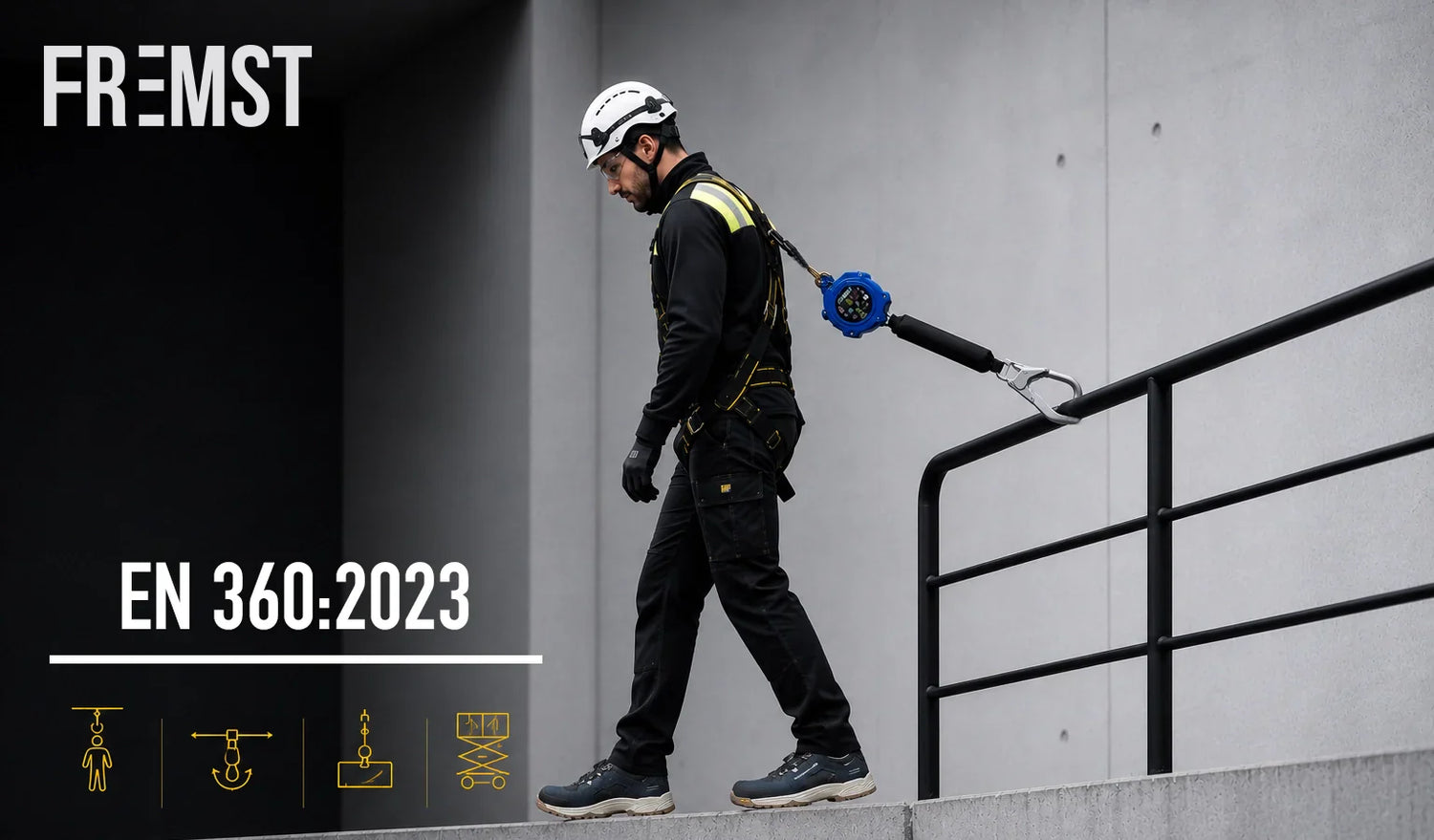 EN 360:2023. Den nya standarden för fallskyddsblock