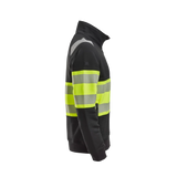 Snickers - Sweatshirt 2834 - zip - svart/varsel