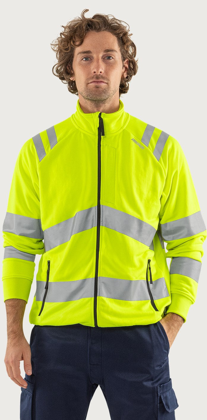 Fristads - Sweatshirtjacka varsel klass 3 - 7863