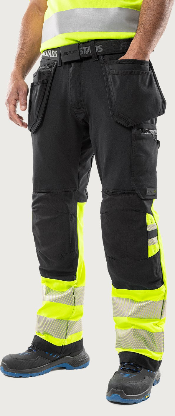 Fristads - Hantverkarbyxa varsel klass 1, helstretch - 2643