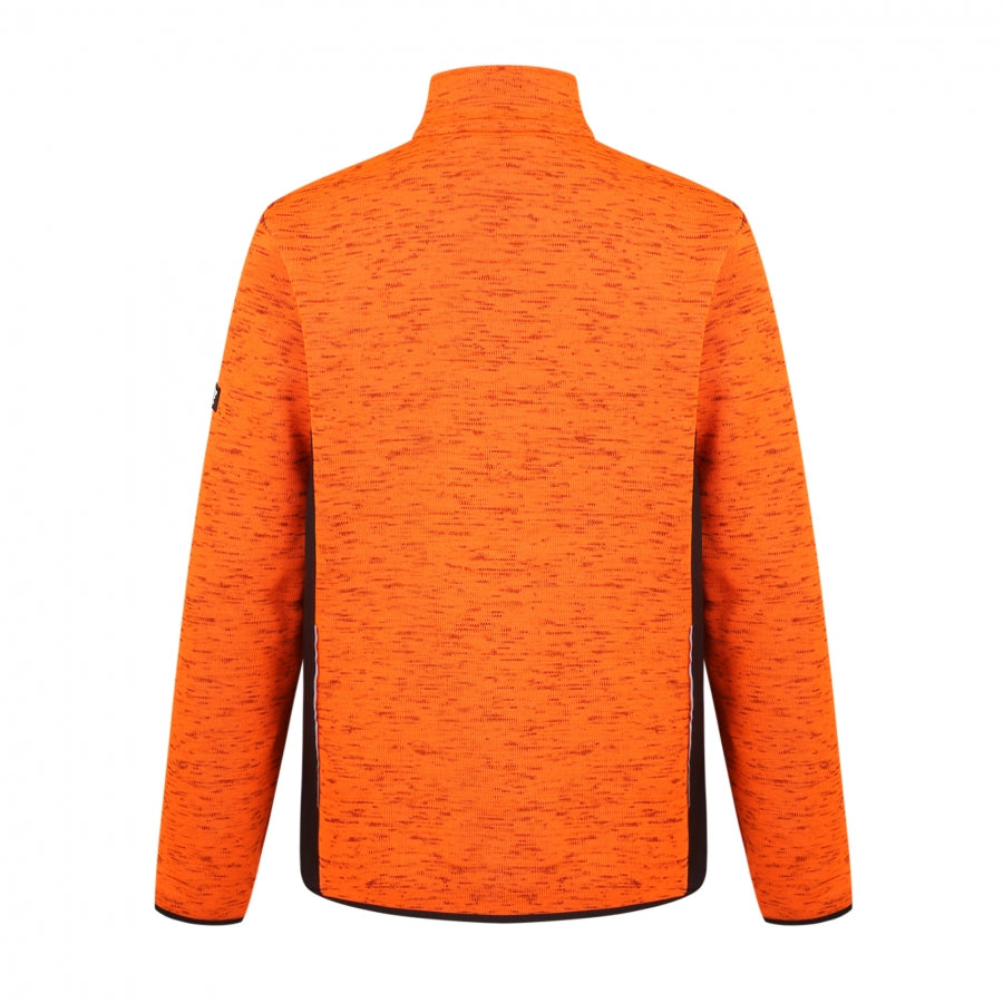 Bekväm och varm arbetsfleece Florence i orange för kalla dagar