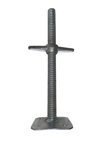 Bottenskruv 700mm justerbar för ställningar och ojämna underlag