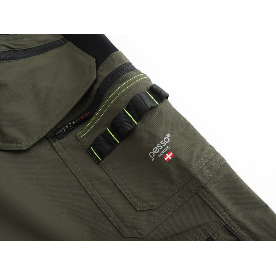 Byxor för tuffa arbetsförhållanden - Hantverksbyxa Jupiter Grön