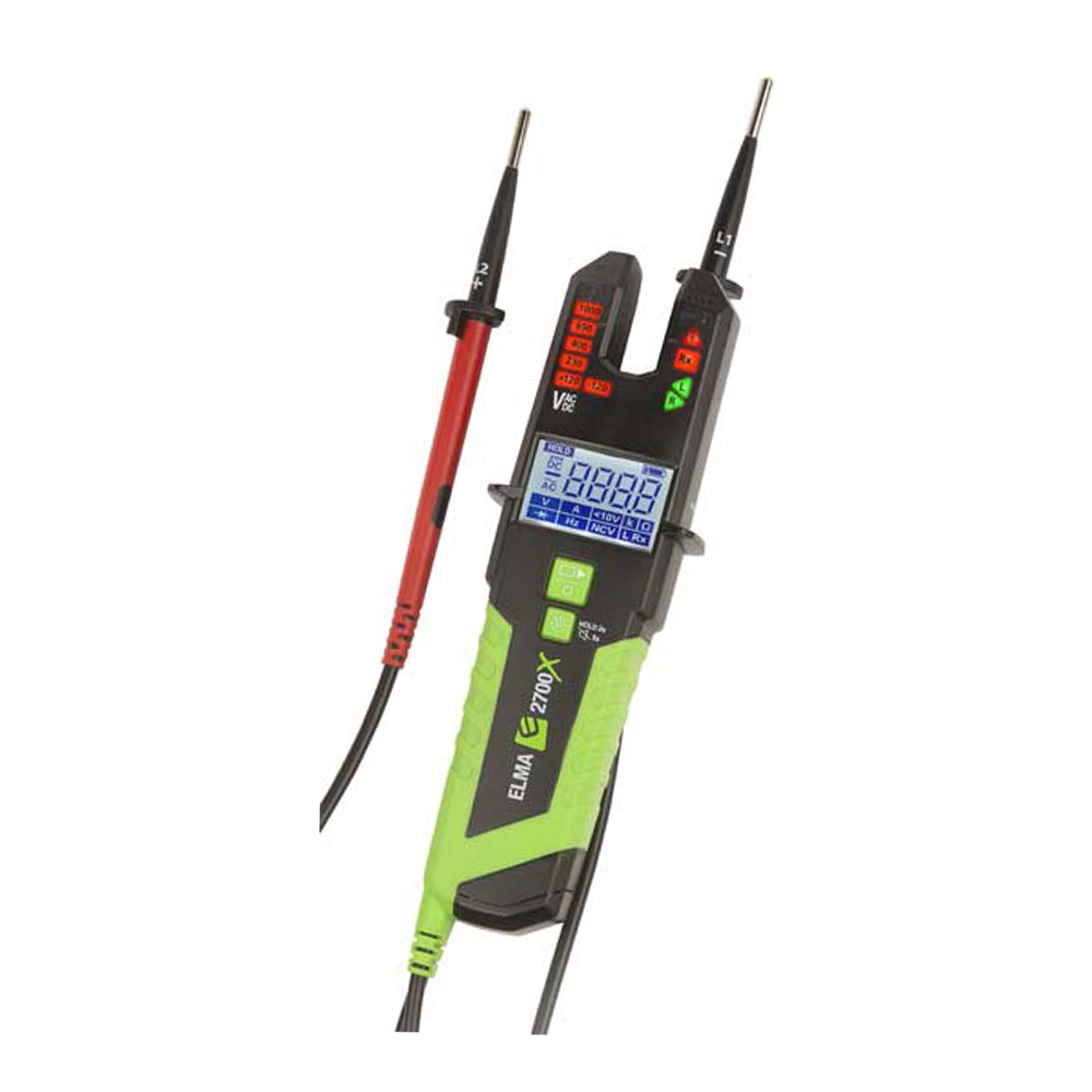 ELMA 2700X Multimeter - Spänningsmätning och Vibrationstestare
