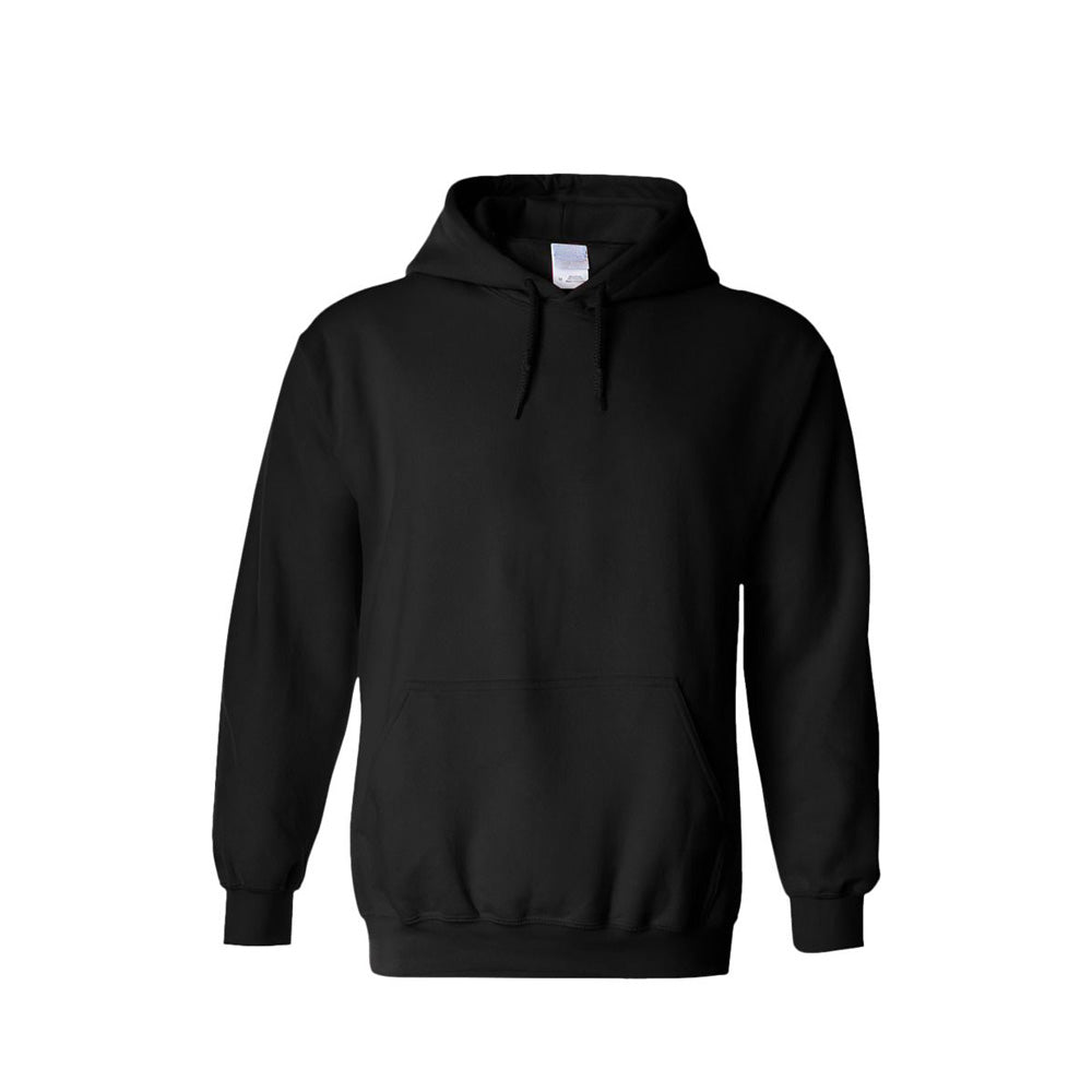 GN940 Hoodie Ultra Cotton Svart - Unisex med luva och känguruficka
