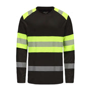 Pesso - Långärmad tshirt svart/varsel - klass 1