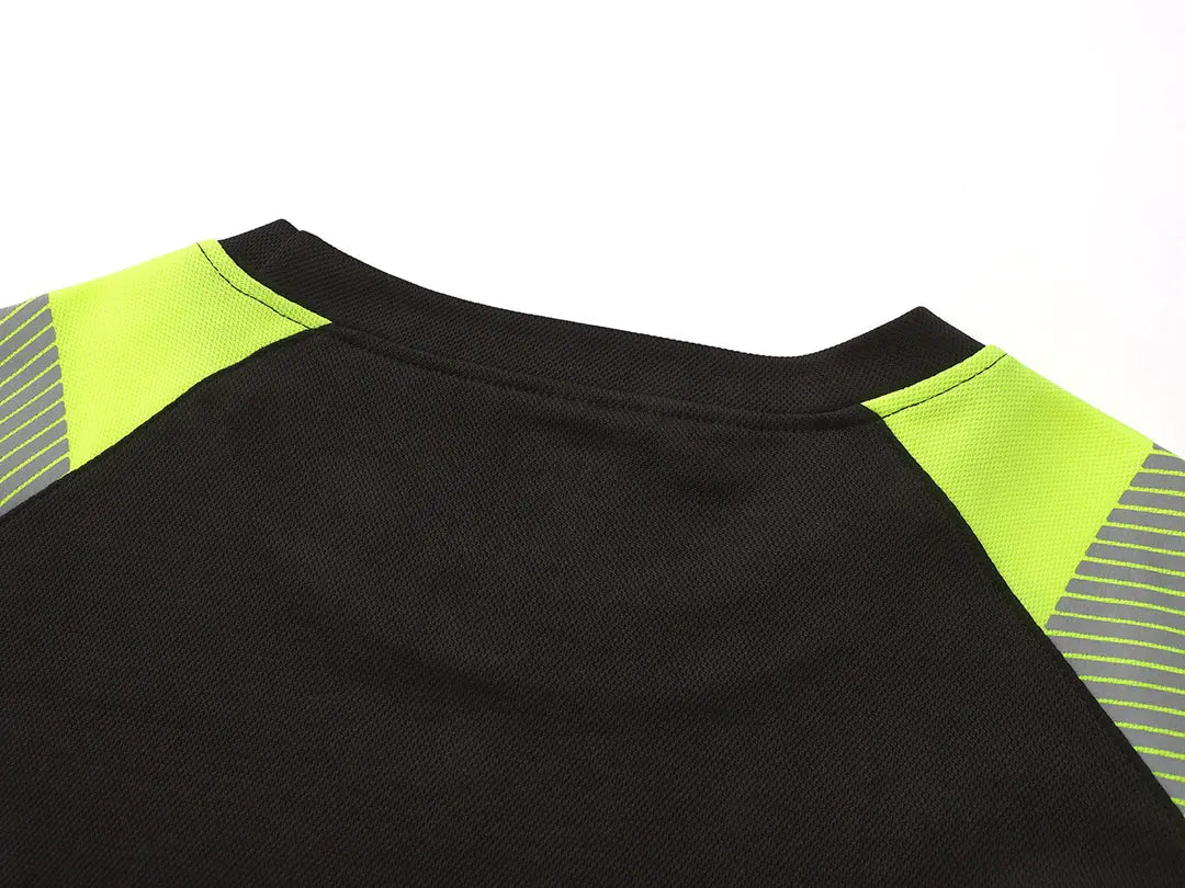 Pesso - Långärmad tshirt svart/varsel - klass 1