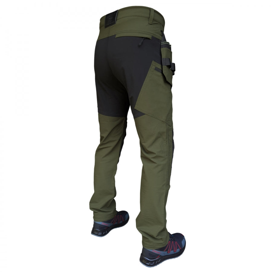 Hantverksbyxa i Ripstop-material för slitstyrka och rörelsefrihet