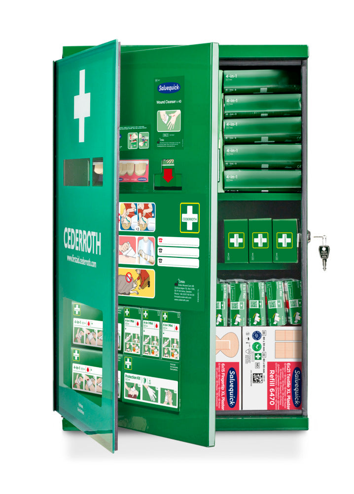 Cederroth - Första Hjälpen Skåp