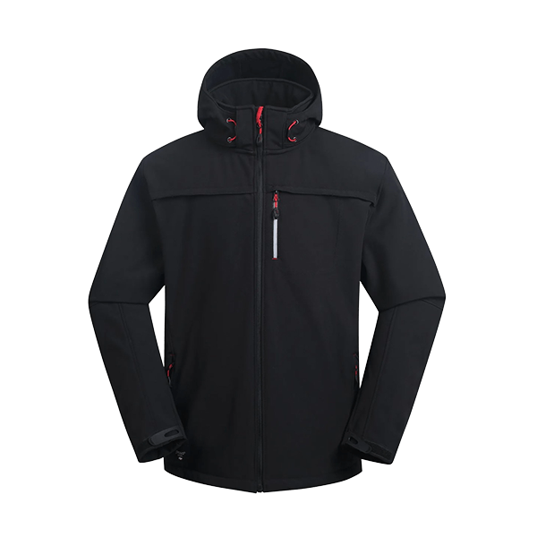 Pesso Nordic Atlanta Softshelljacka - Vattentät svart jacka för arbete