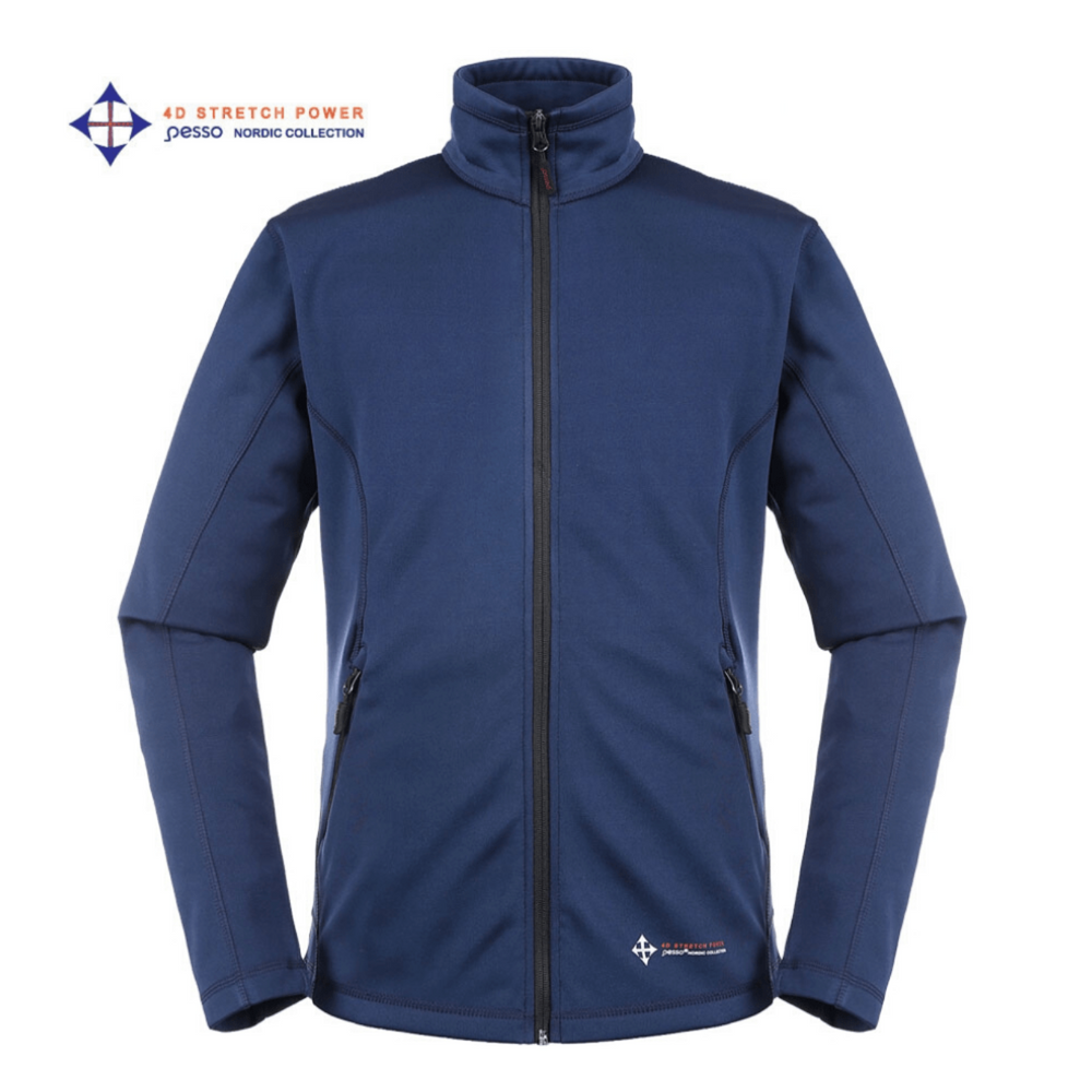 Pesso Safety Sweatshirt Zip Blå – Långärmad och flexibel