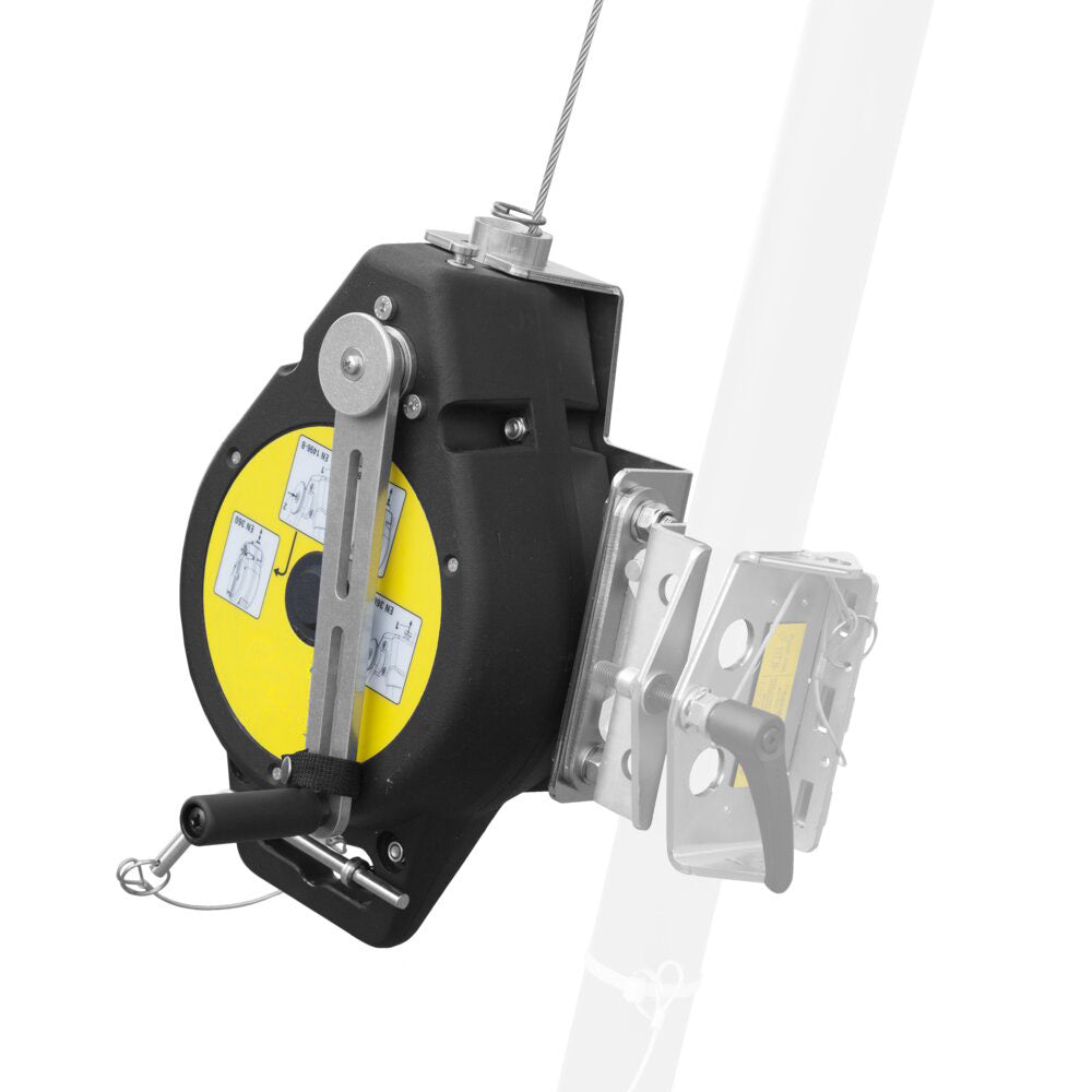 Professionell tripod för räddningsarbete i brunnar