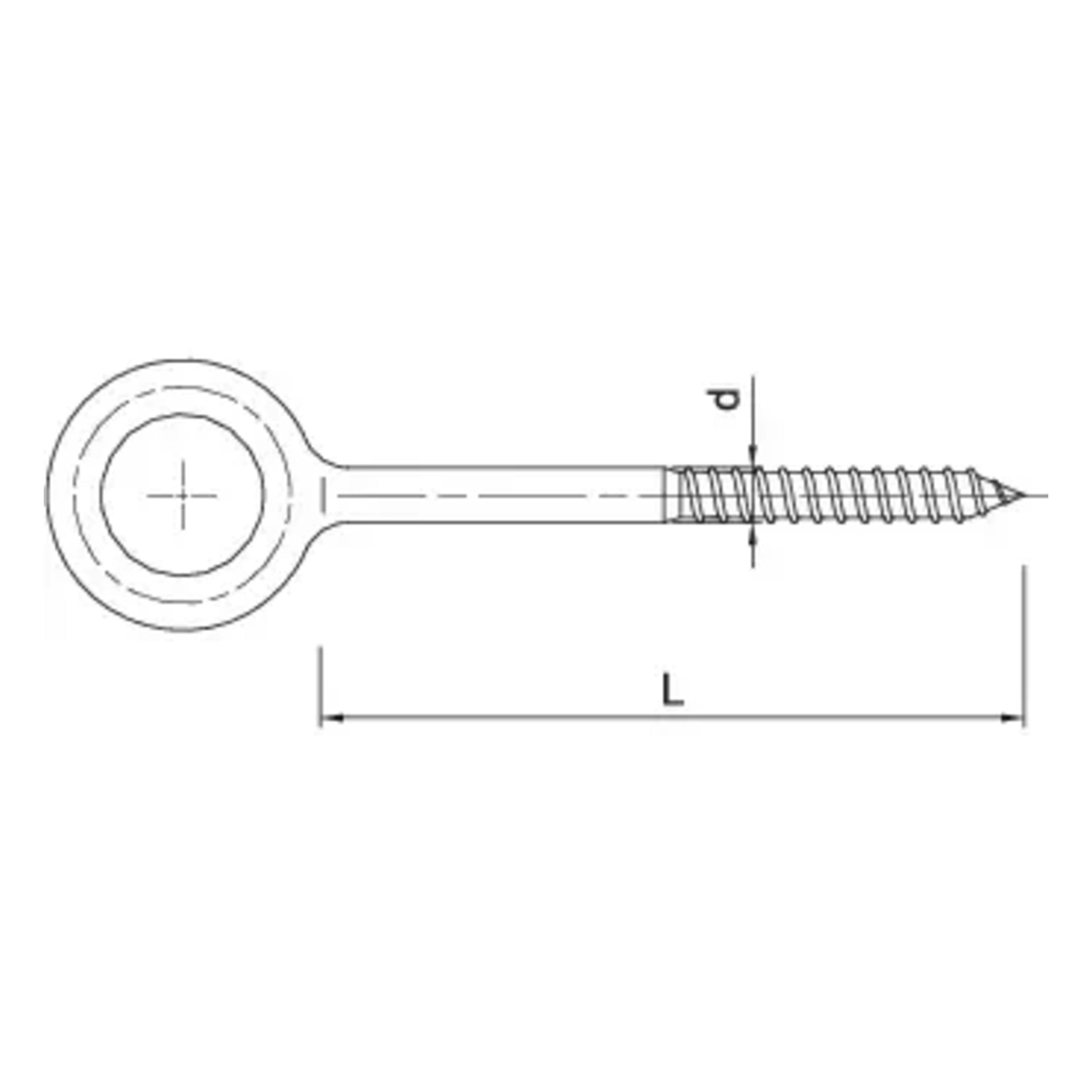 RAWL- Förankringsögla 12mm tjock