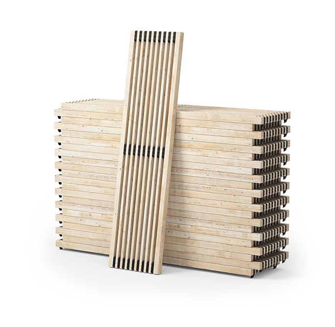 Ställningstrall 1950mm FSC-certifierad Trä Passar HAKI och Unihak