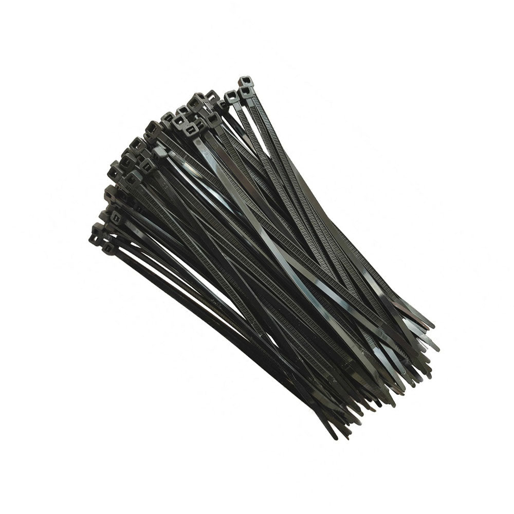 Svarta buntband 1020x8,8 mm i 50-pack, enkel montering och borttagning.