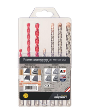 Borrset SDS-Plus Hammarborr - 7 delar