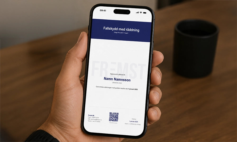 Digitalt utbildningsbevis