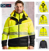 Portwest - DX466 - Vinterjacka 4-1-jacka varsel klass 3