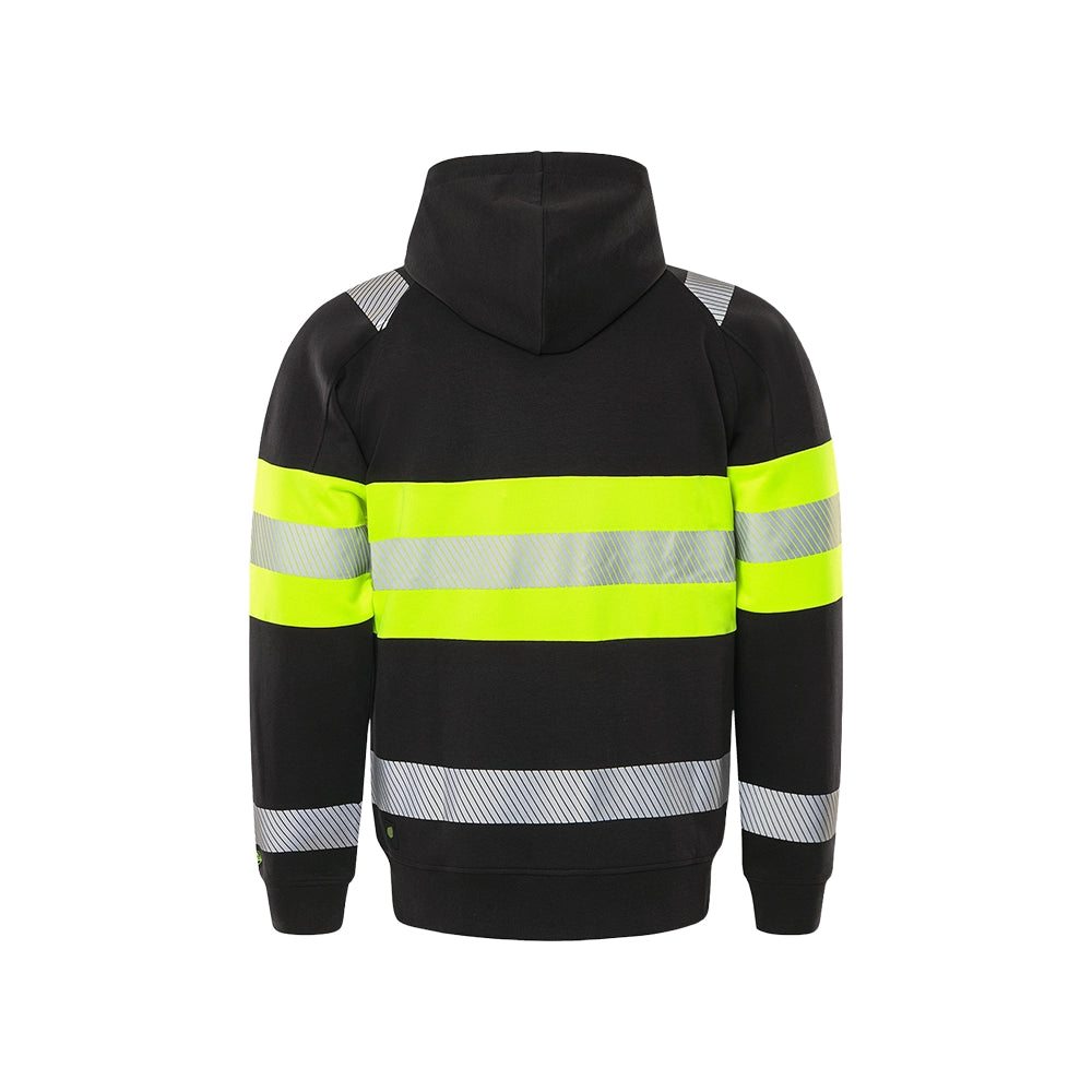 Fristads – Sweatshirtjacka Varsel Klass 1 med huva – 7532 GKC