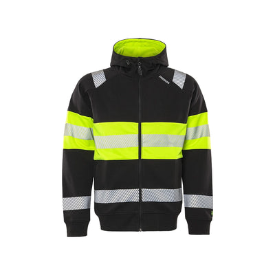 Fristads – Sweatshirtjacka Varsel Klass 1 med huva – 7532 GKC