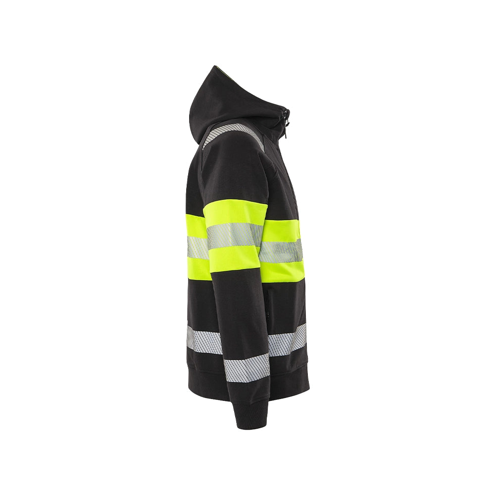 Fristads – Sweatshirtjacka Varsel Klass 1 med huva – 7532 GKC
