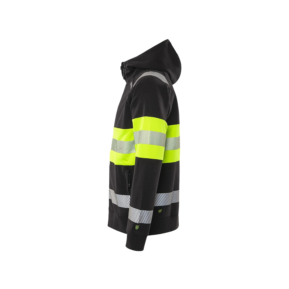 Fristads – Sweatshirtjacka Varsel Klass 1 med huva – 7532 GKC