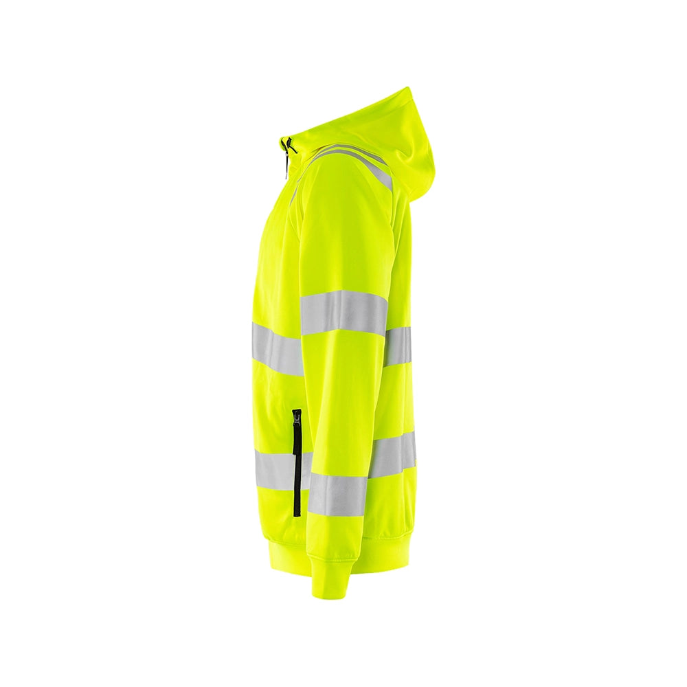 Fristads - Sweatshirtjacka med huva varsel klass 3 - 7865