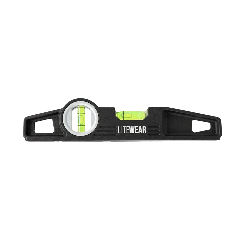 Vattenpass - 3 magneter - svart