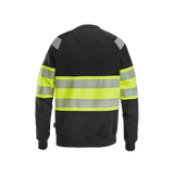 Snickers - Sweatshirt 2830 - Svart/varsel klass 1