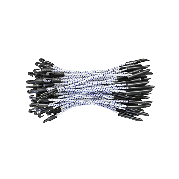 Fäststroppar för ställningsplast och presenningar, 30 cm lång.