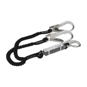 Litewear falldämparlina 1,75m med dubbel aluminiumkrok.