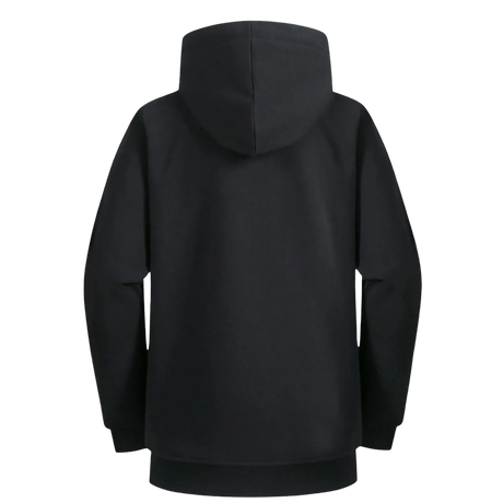 Pesso Nordics Hoodie med Stickad Diamant Enkel Fleece