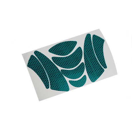 Prismatic finish reflexkit för montagehjälm, perfekt för bro- och vägarbeten