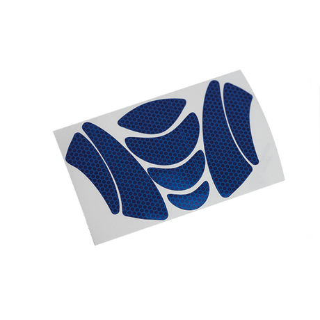 Reflexkit till montagehjälm i fem färger för ökad synlighet på jobbet