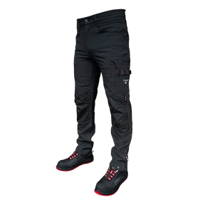 Servicebyxa Mercury Stretch Svart med Cordura®-detaljer