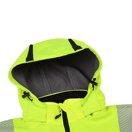 Vinterjacka Calgary Softshell med vattenavvisande dragkedjor